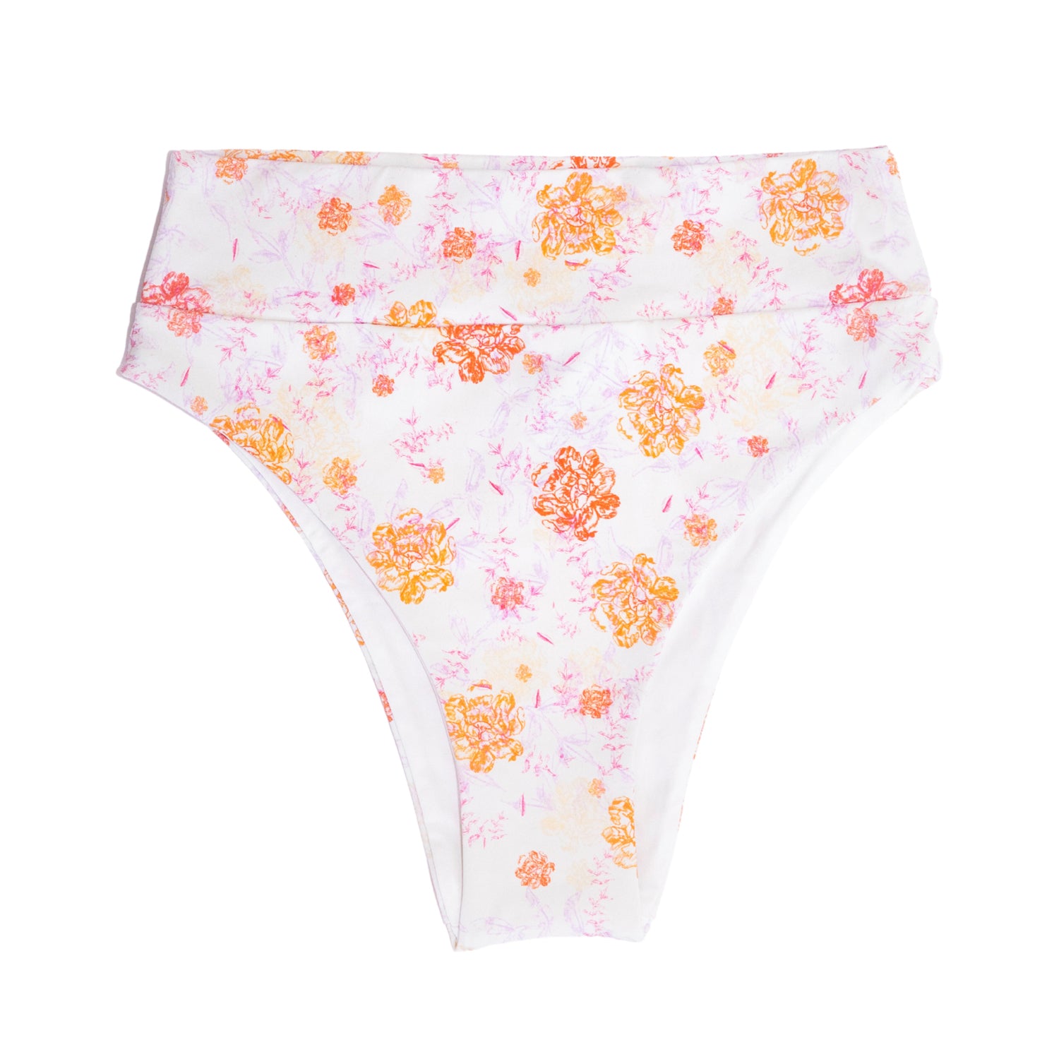 Capri High Rise Bikini Bottoms